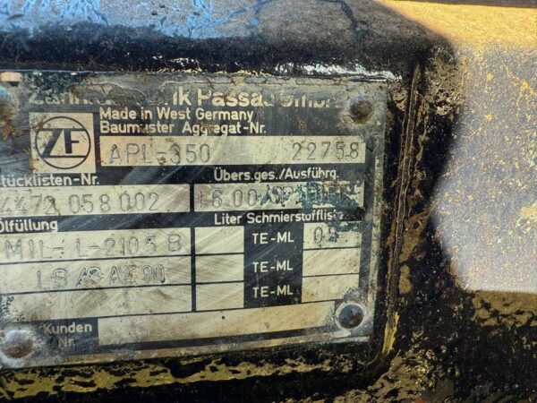 Deutz Dx 6.50, Dx 6.30 Dx 6.10 Vorderachse ZF APL 350 inkl. 19% – Bild 5