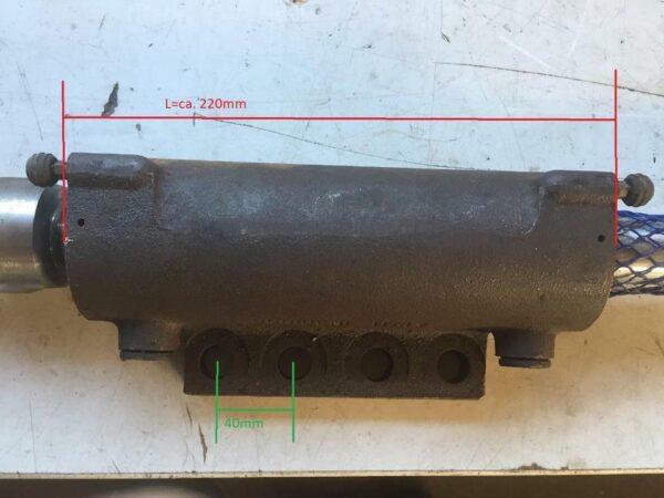 Lenkzylinder für Deutz-Fahr, Dx Schmalspur, Agrocompact, 04380941 – Bild 3
