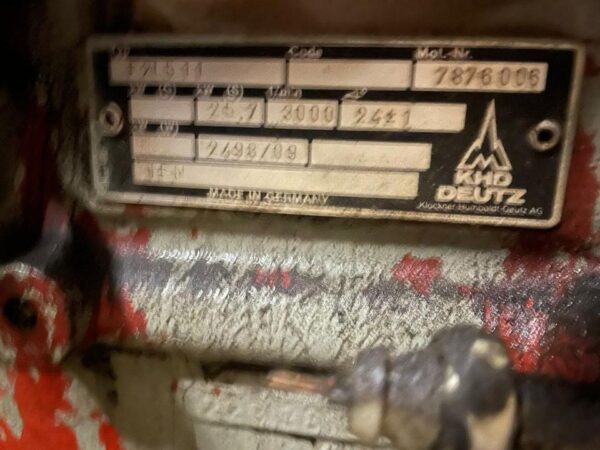Deutz F2L511 Motor, Radlader Motor, Stapler Motor – Bild 3