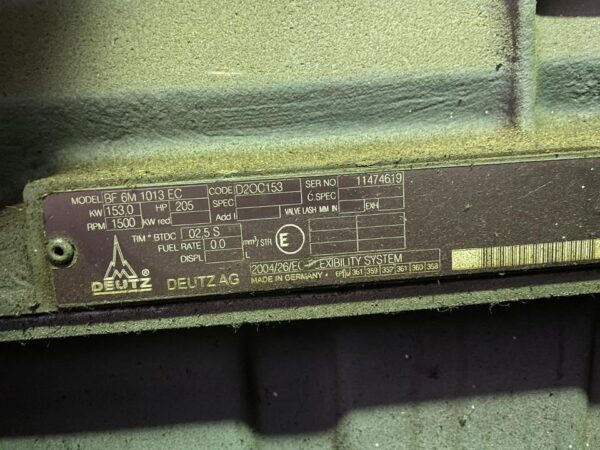 Deutz Motor BF6M1013EC, Teileträger – Bild 2