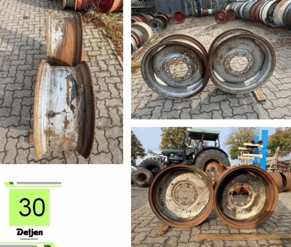 Traktor Felgen 28 Zoll - Agrotron, DX, D4506, Porsche – Bild 2