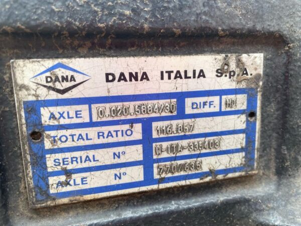 Vorderachse Agrotron 9340TTV, 9290TTV, 9310TTV,Deutz,Dana 770/635 – Bild 4