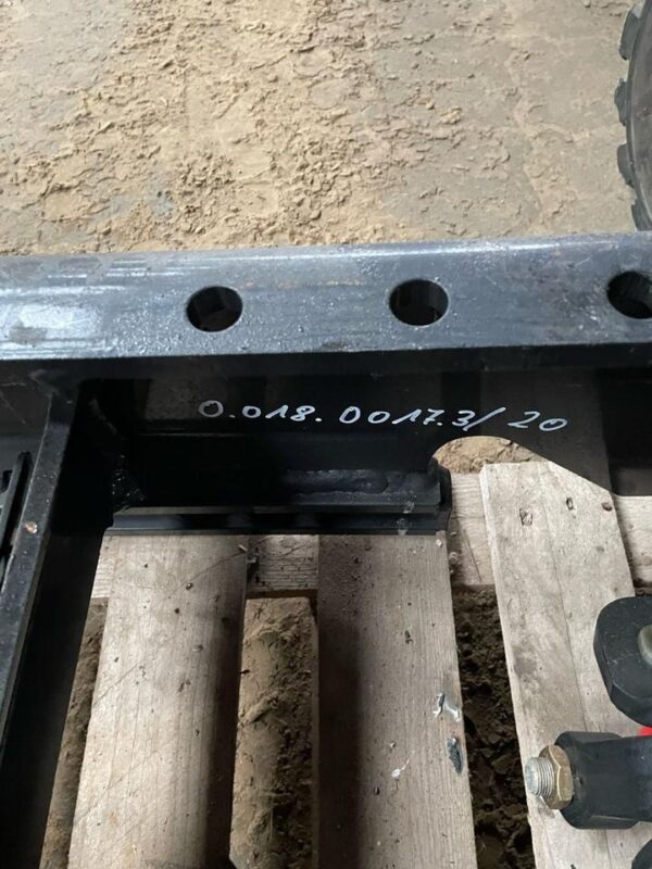 Rasterschiene mit Fester K80 Sauermann Deutz Agrotron – Bild 3