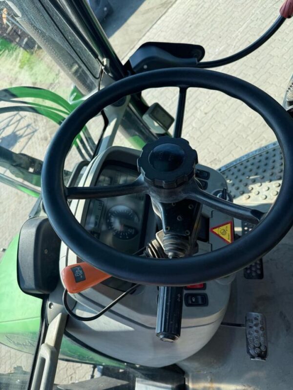 Deutz Agrotron K100, Frontlader Druckluft, Breitreifen – Bild 9