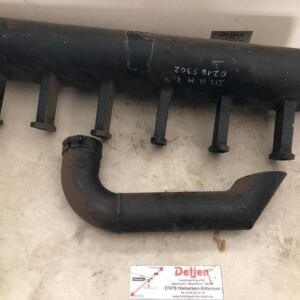 Schalldämpfer mit Rohr für Deutz 6-Zylinder Motor, F6L912, F6L913