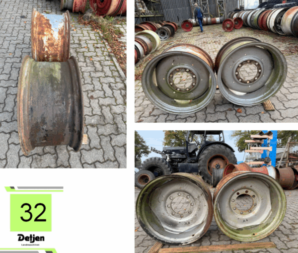 Traktor Felgen 28 Zoll - Agrotron, DX, D4506, Porsche – Bild 4
