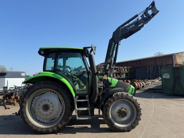 Deutz Agrotron K100, Frontlader Druckluft, Breitreifen – Bild 2