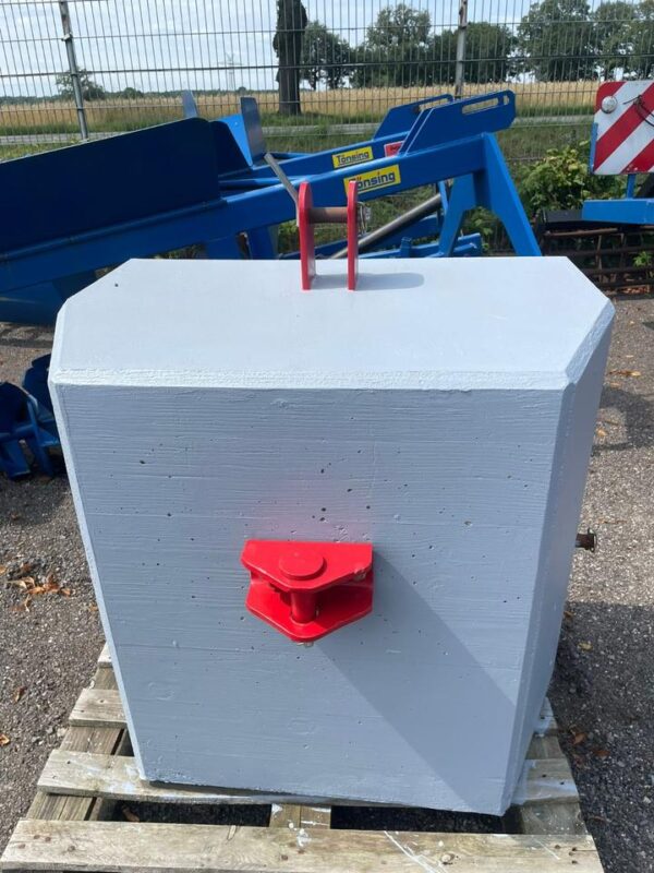 Heckgewicht, Frontgewicht, Betongewicht