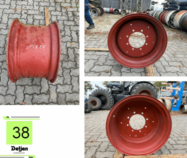 Traktor Felgen 24 Zoll - Agrotron – Bild 4