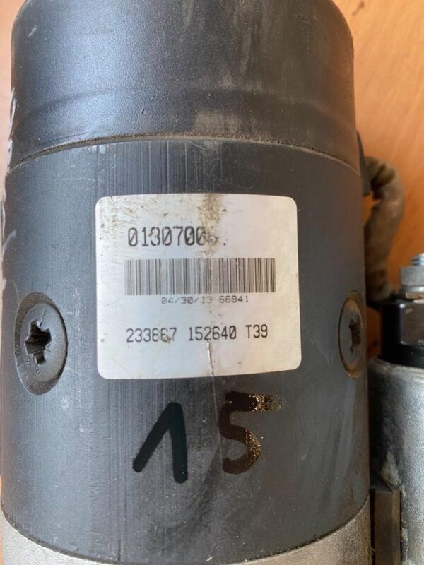 Anlasser 12V 1,0 kW 9 Zähne, passend zum Hatz, Nr. 15 – Bild 2