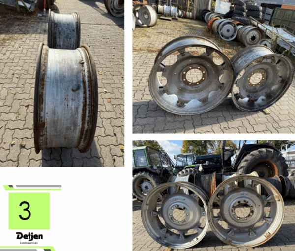 Traktor Felgen 38 Zoll - Agrotron, Same, DX – Bild 2