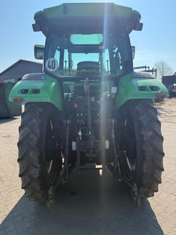 Deutz Agrotron K100, Frontlader Druckluft, Breitreifen – Bild 4