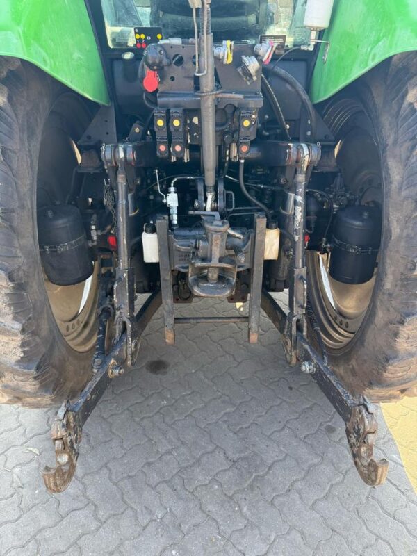 Deutz Agrotron K100, Frontlader Druckluft, Breitreifen – Bild 5