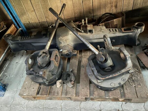 Deutz Agrostar 6.81 Vorderachse, Sige