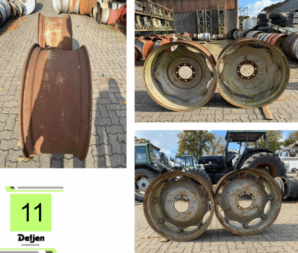 Traktor Felgen 38 Zoll - Agrotron, Same, DX – Bild 5