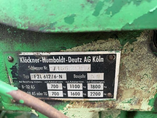 Deutz F2L612 – Bild 5