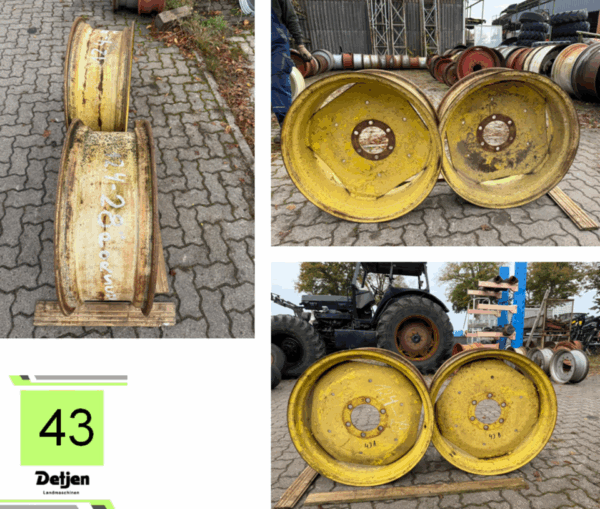 Traktor Felgen 28 Zoll - Agrotron, DX, D4506, Porsche – Bild 6