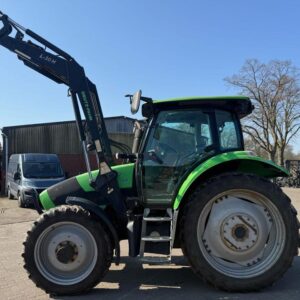 Deutz Agrotron K100, Frontlader Druckluft, Breitreifen