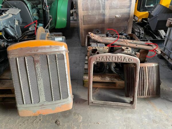 Hanomag Frontmasken