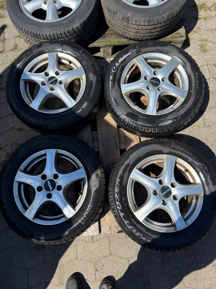 Alufelgen vom VW, Lochkreis 110, 15 Zoll und 16 Zoll – Bild 2