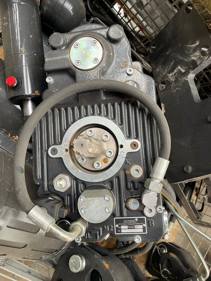 Deutz Agrotron Frontzapfwelle, Zwei-Gang-Frontzapfwelle, Sauter