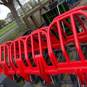 Rundballenzange mit Euroaufnahme, passend zum Fendt, Deutz, IHC