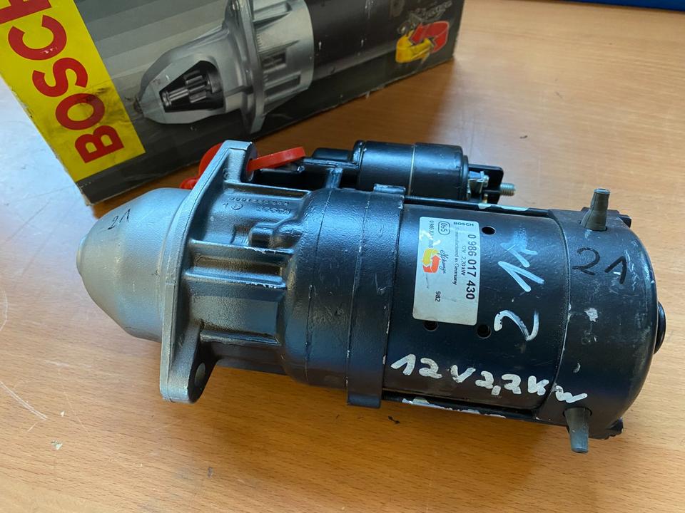Anlasser Bosch-Nr.: 0986017430 12V 2,2 kW 11 Zähne, Nr. 21