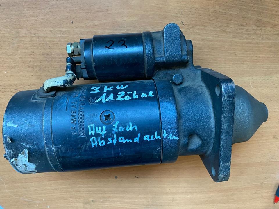 Anlasser Iskra Nr.: AZJ3115 12V 3,0 kW 11 Zähne, Nr. 23