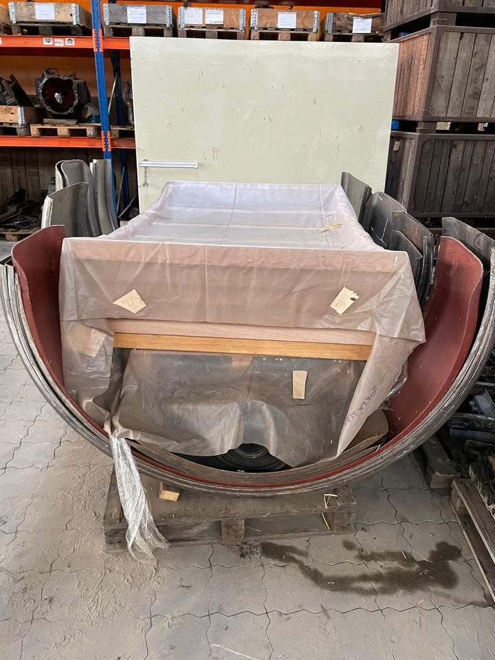 Hanomag Kotflügel, Holzdach, diverse Blechteile – Bild 7