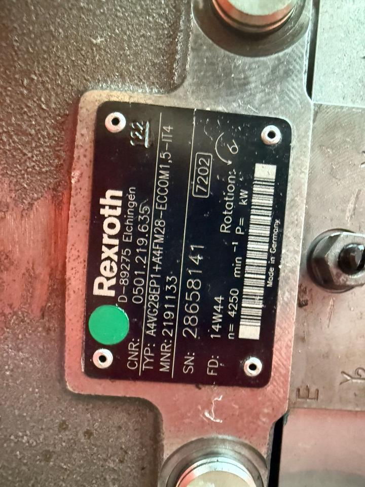 Deutz Agrotron TTV Hydrostat, Fahrantrieb ZF Eccom 1.3 Getriebe – Bild 4