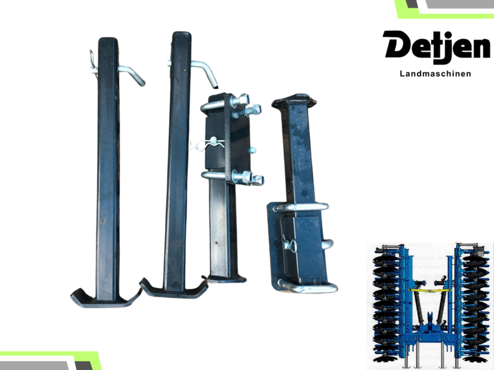 Abstellstützen Kurzscheibenegge Agroland, Scheibenegge