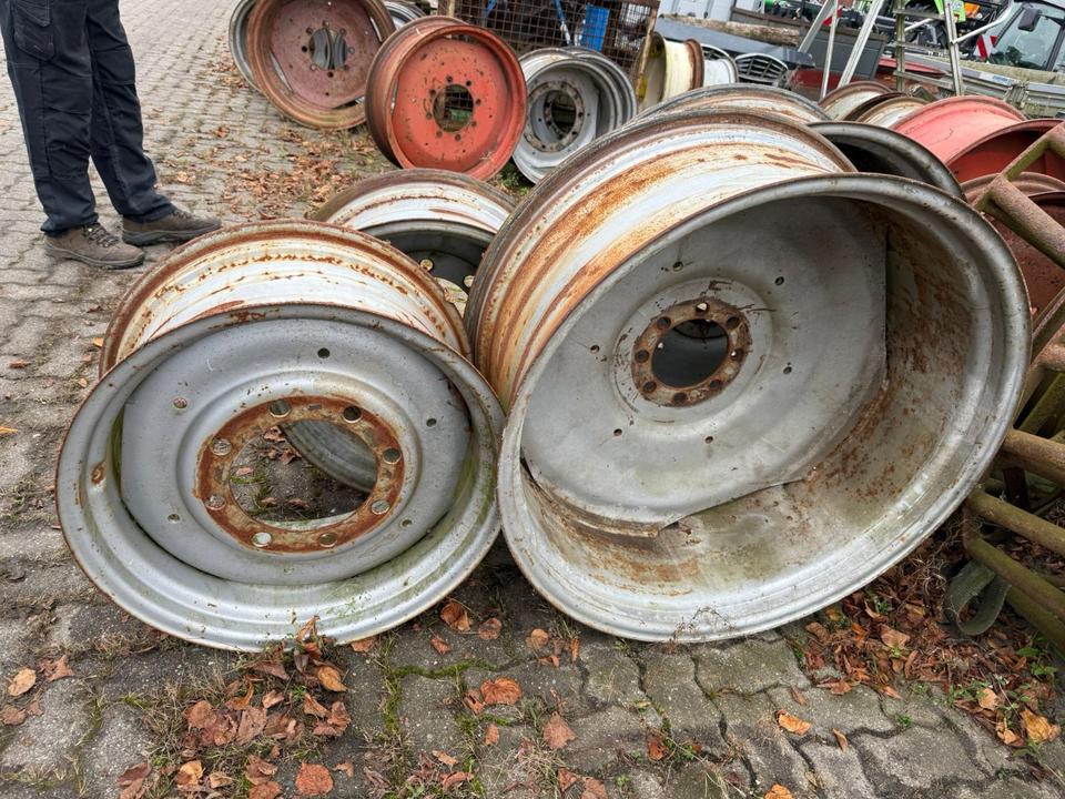 Deutz Dx Felgensatz auf 1.50m Spur passt auch IHC, Fendt – Bild 2