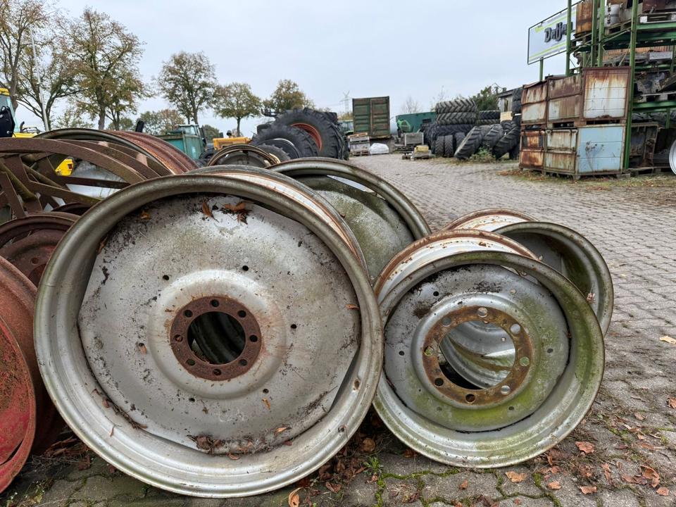 Deutz Dx Felgensatz auf 1.50m Spur passt auch IHC, Fendt