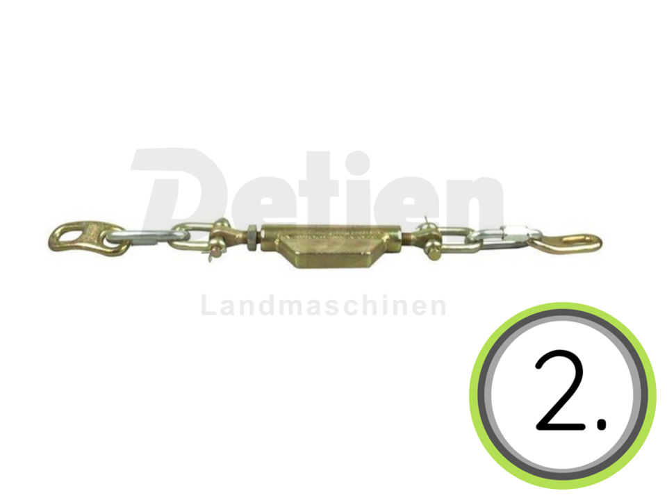 Spannkette, Stabilisator für Deutz 06, 07, 07C, Dx 3, Intrac – Bild 2