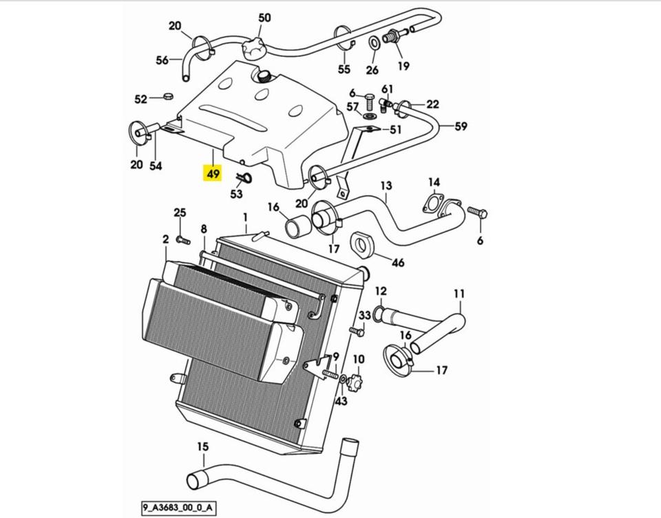 Ausgleichsbehälter Kühlwasser für Deutz-Fahr Agrotron – Bild 3