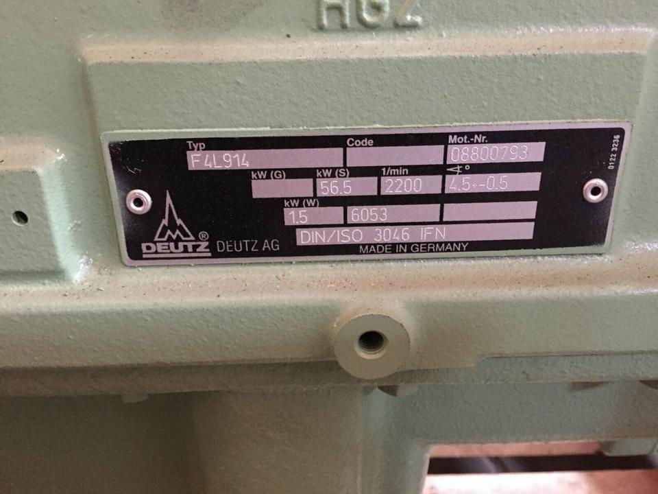 Deutz Motor F4L914, für Dx 4.31,4.51,7207,7807, F4L913, BF4L913, – Bild 5