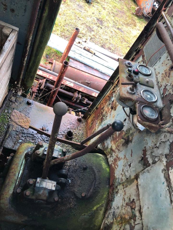 Lok, Zug, Moorbahn, Eisenbahn, mit Deutz Motor, Baujahr 1944 – Bild 7