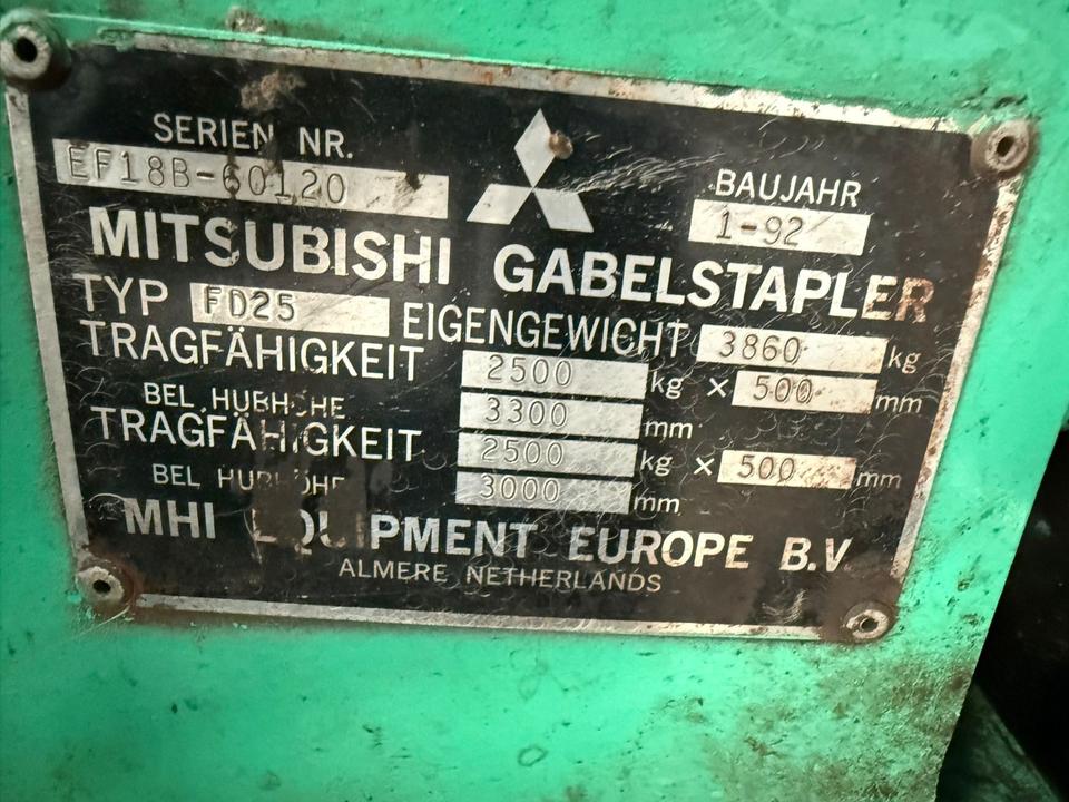 Mitsubishi FD25 Stapler, defekt, Export, Preis inkl. 19% – Bild 5