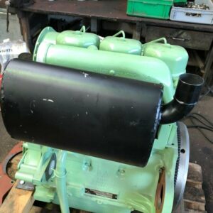 Schalldämpfer für Deutz Motor F3L912, F3L913, Kramer Radlader