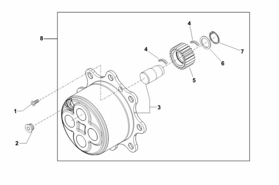 Ersatzteile Carraro 20.26, 20.19, 20.32 für Deutz-Fahr Agrotron – Bild 6