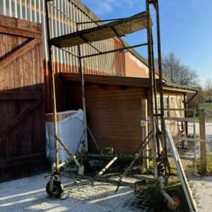 Jägerhochsitz, Waschturm, Gerüst, Hochgerüst