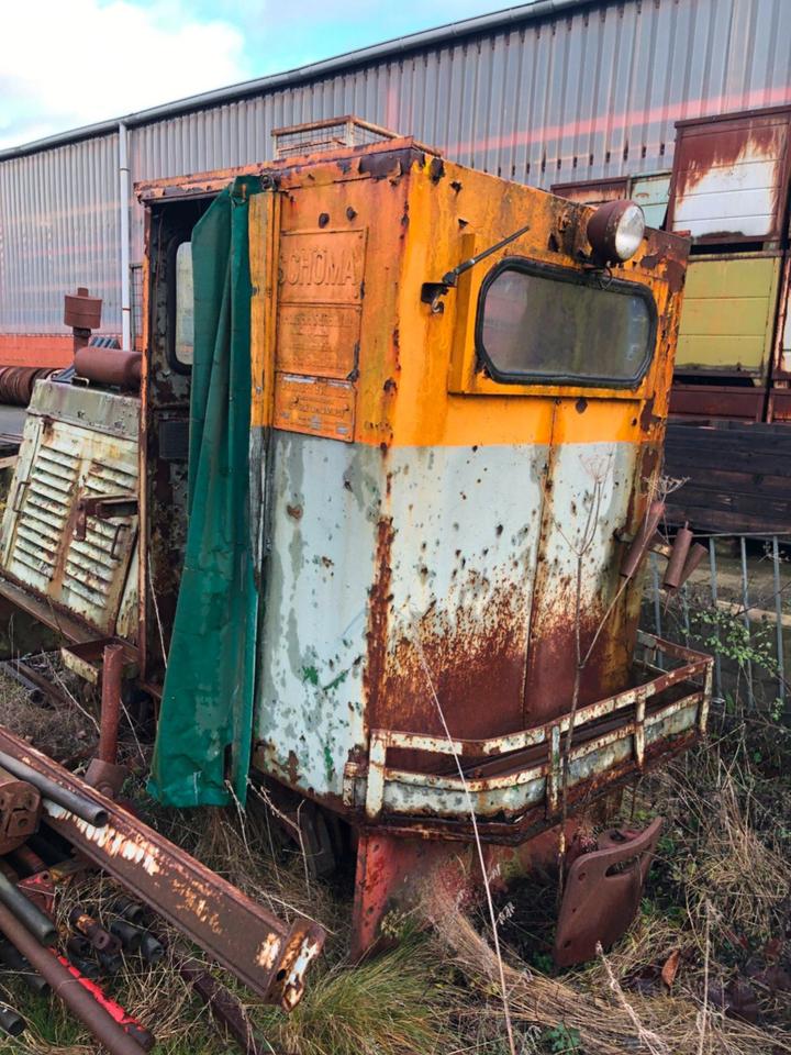 Lok, Zug, Moorbahn, Eisenbahn, mit Deutz Motor, Baujahr 1944 – Bild 4