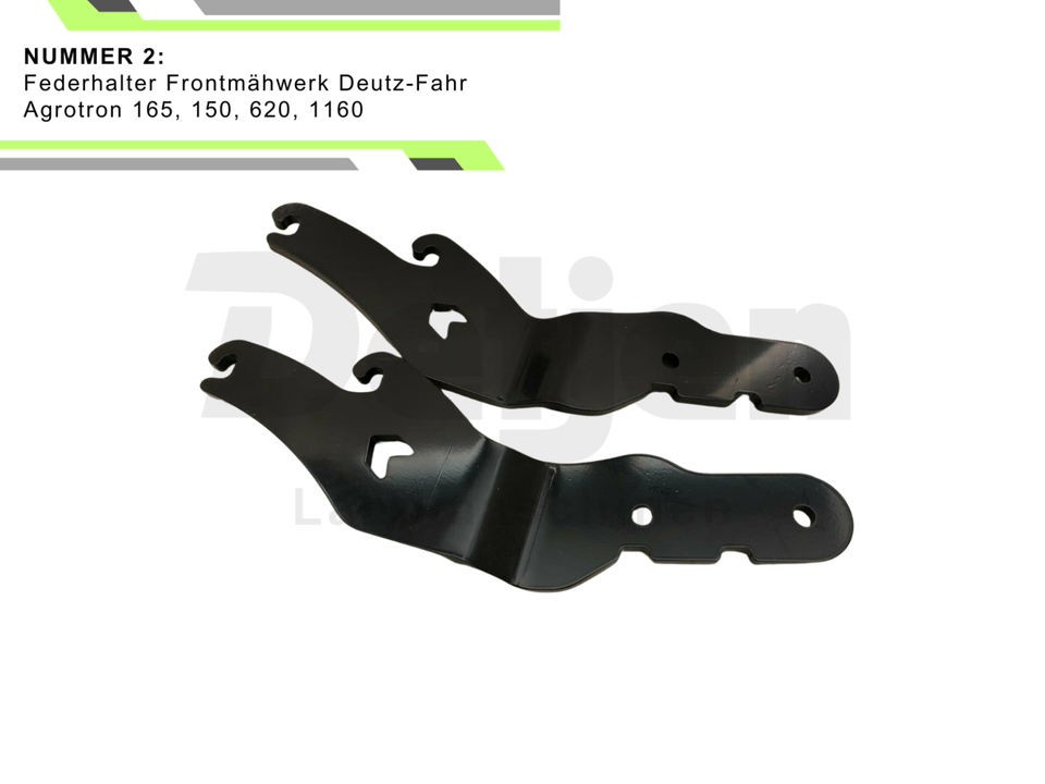 Federhalter Frontmähwerk für Deutz-Fahr Agrotron – Bild 2