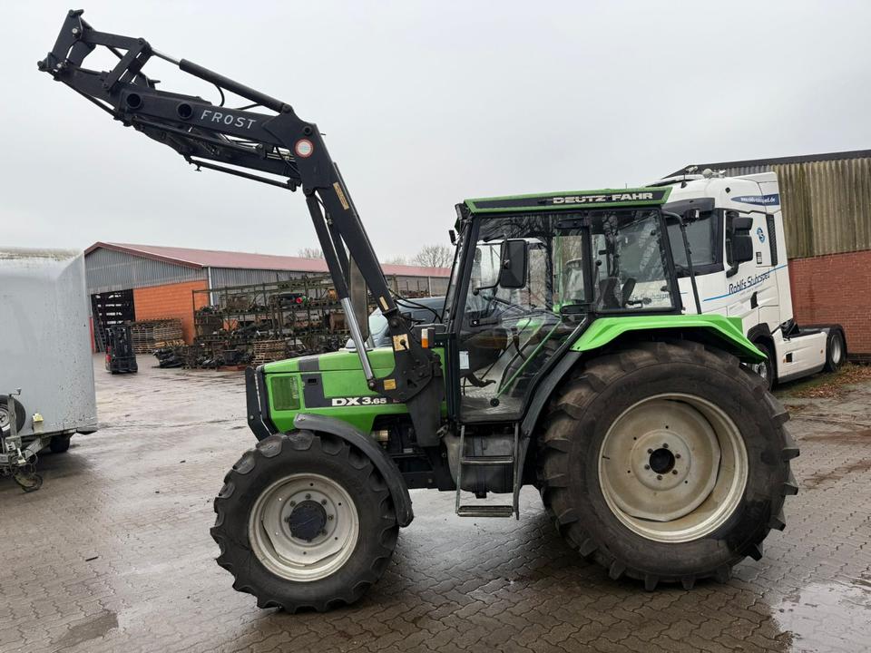 Deutz Dx 3.65 mit Frontlader, 4500H Original, TOP ZUSTAND – Bild 2