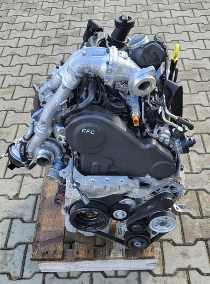 MOTOR VW T5 2.0 BITDI CFC CFCA 180PS BJ2016 KOMPLETT – Bild 2