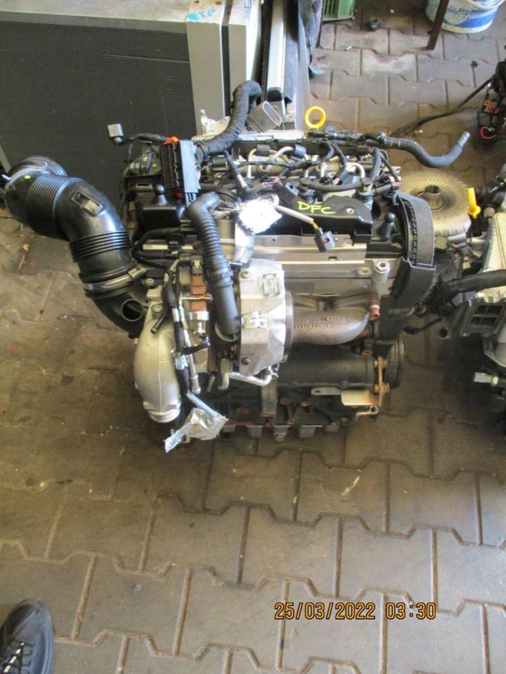 MOTOR VW SEAT SKODA 2.0 TDI 190PS DFC DFCA DFCB 15TKM KOMPLETT