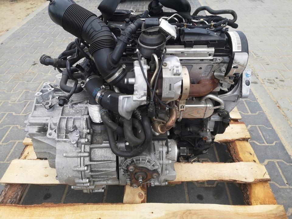 MOTOR VW PASSAT TIGUAN GOLF 2.0 TDI CFF CFFB CFFC 140PS KOMPLETT – Bild 3