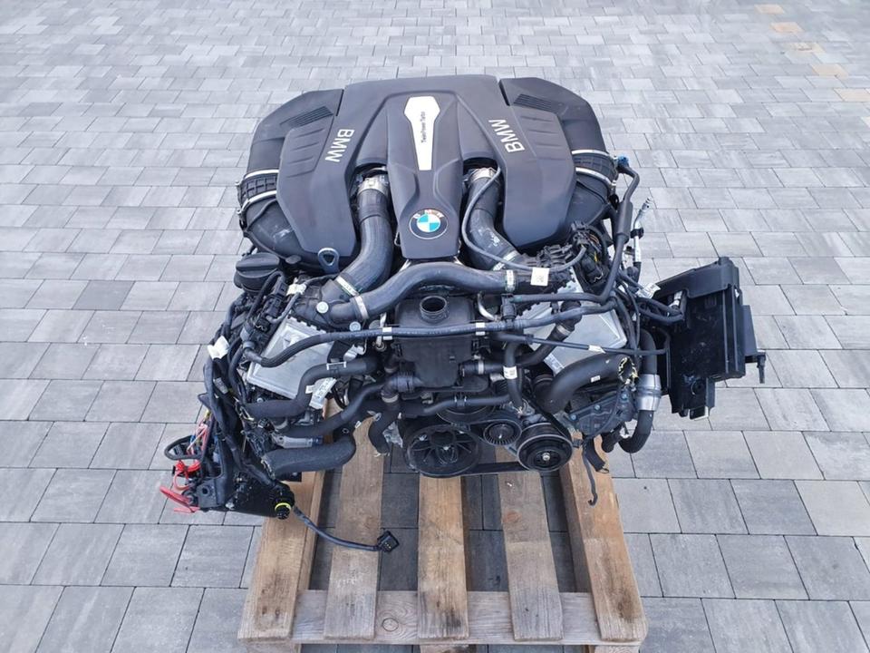 MOTOR BMW N63B44D 530PS 850i 750i G06 G05 X5 X6 NEU KOMPLETT