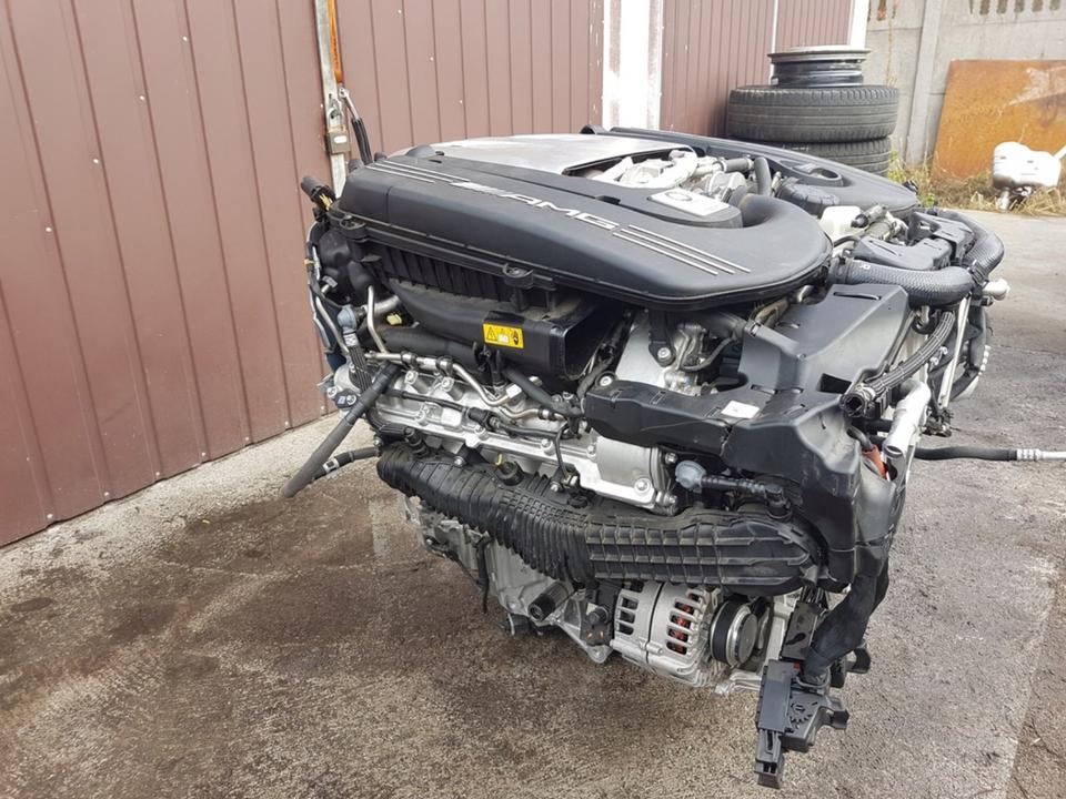 MOTOR MERCEDES GLC63S GLC63 AMG 4.0i 177980 510ps KOMPLETT – Bild 3
