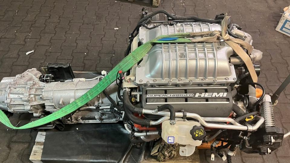 MOTOR JEEP GRAND CHEROKEE TRACKHAWK 6.2 HEMI 710PS KOMPLETT TOP